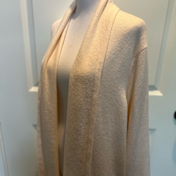 LOFT plus cream cardigan with pockets new with tags NWT size 16/18 - Picture 6 of 11